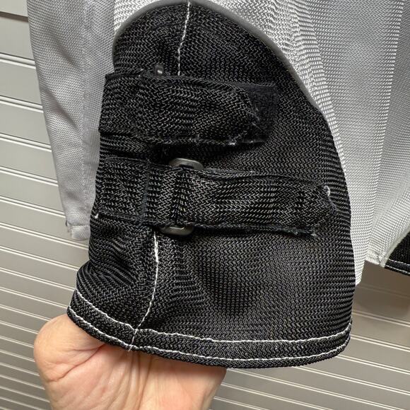 Harley Davidson Womens Armored Zephyr Riding Gear Mesh Jacket Size L - Picture 9 of 16